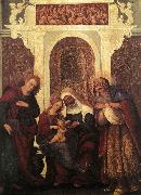 MAZZOLINO, Ludovico Madonna and Child with Saints gw Germany oil painting reproduction